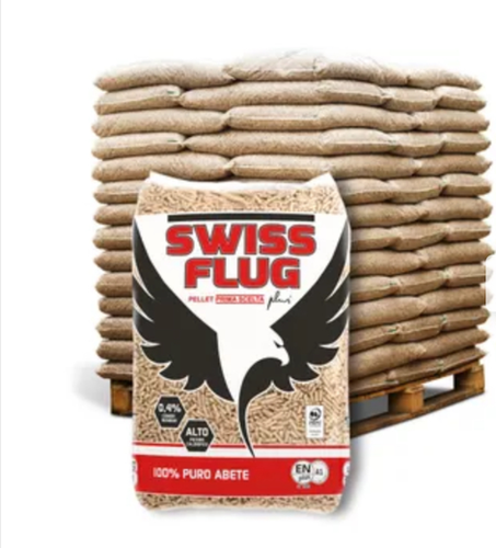 Pellet Swiss Flug in bancale da 70 sacchi da 15 kg | SpediamoPellet