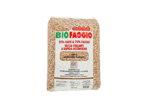 Pellet Biofaggio in bancale da 70 sacchi da 15 kg | SpediamoPellet
