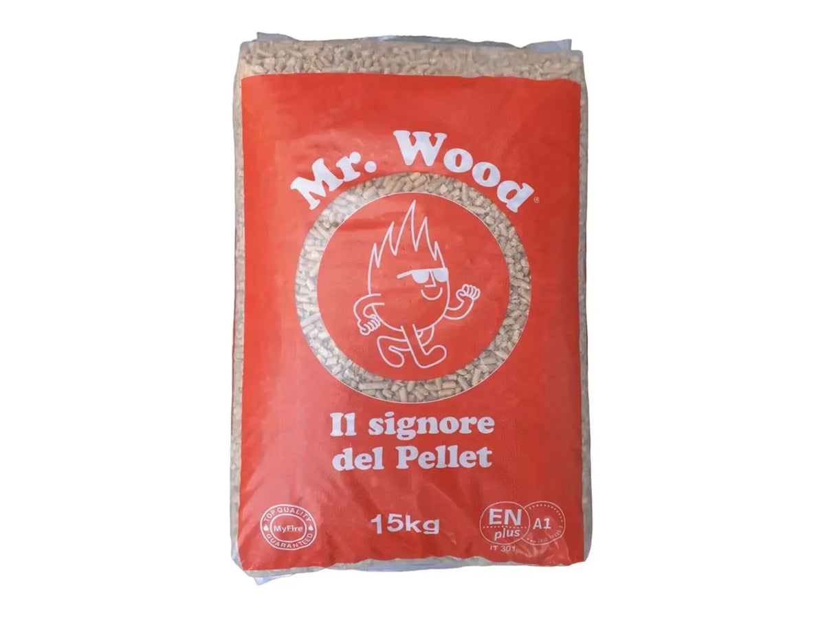 Pellet MrWood MyFire in bancale da 70 sacchi da 15 kg | SpediamoPellet