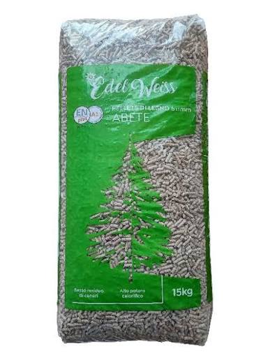 Pellet Edelweiss in bancale da 70 sacchi da 15 kg | SpediamoPellet