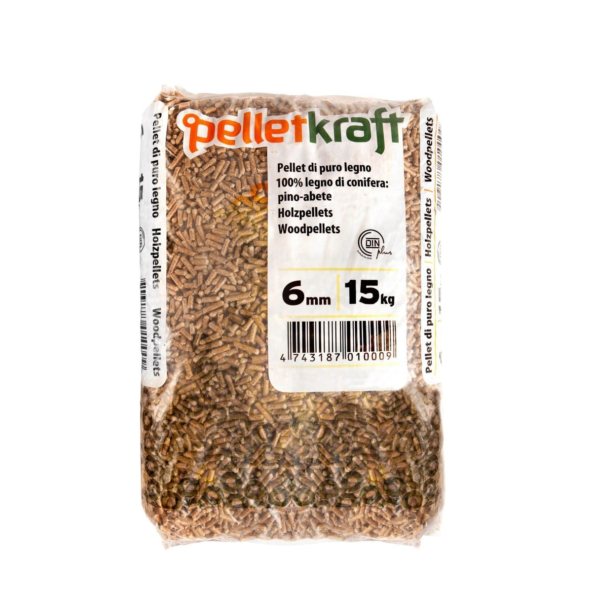 Pellet Naturkraft in bancale da 70 sacchi da 15 kg | SpediamoPellet